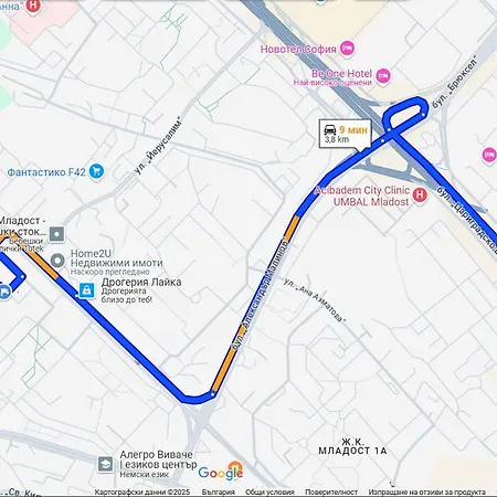 Mladost 1 Apartament Sofia